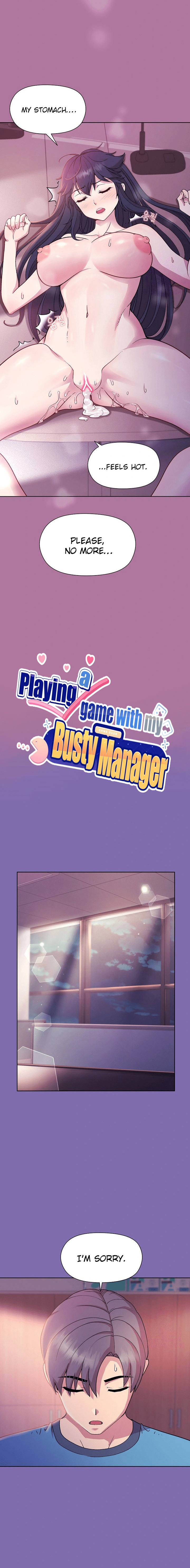 Playing a game with my Busty Manager - Chapter 7 Page 10
